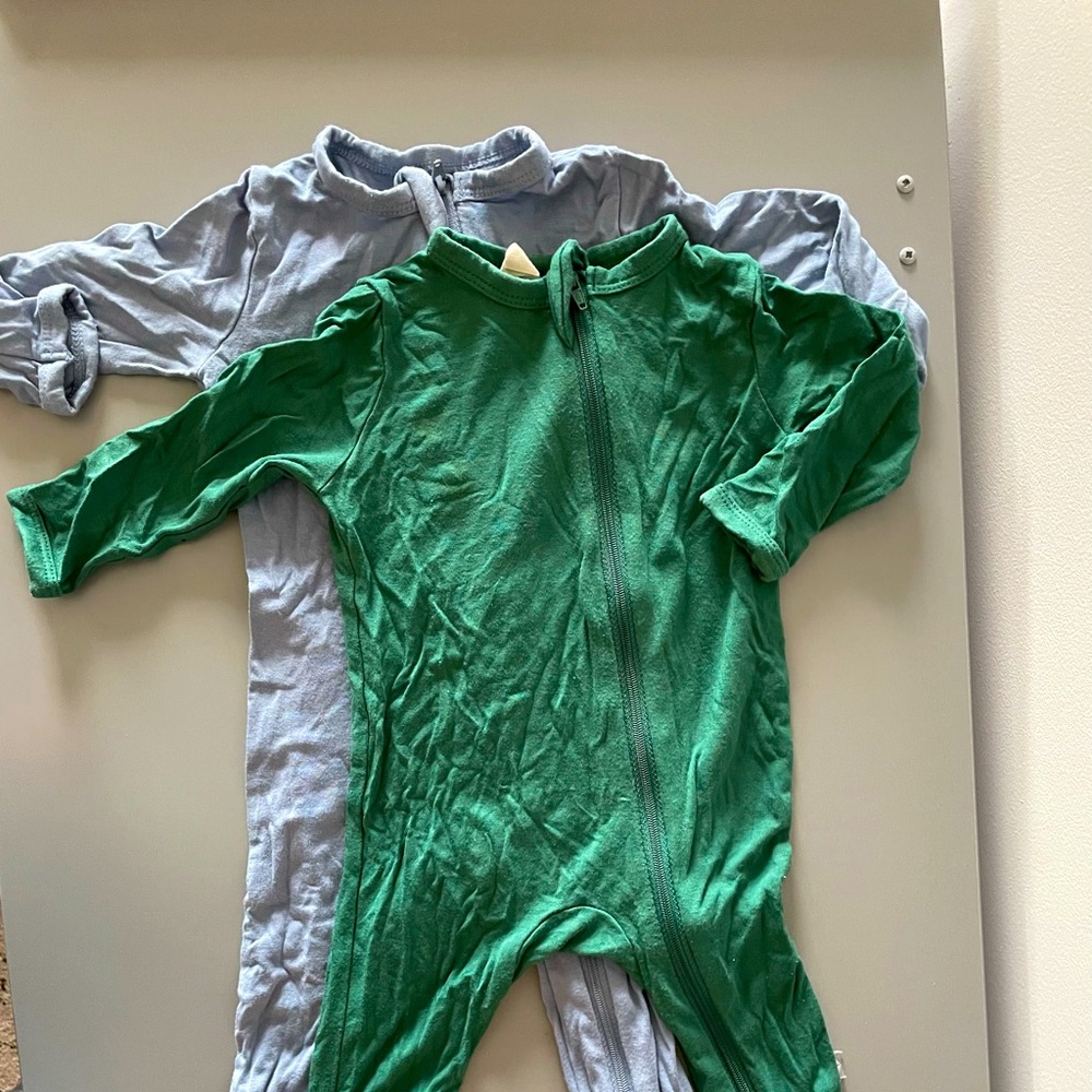 Kyte baby zipper footie pajamas size 3-6 momths